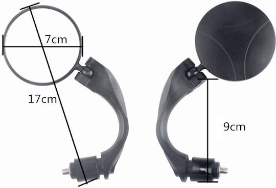 Bicycle Mirror 360 1pc