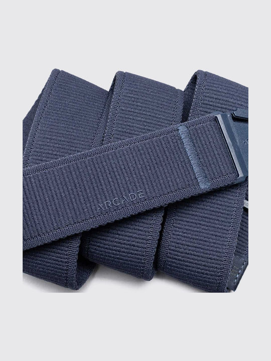 Atlas Belt Elastică Curea Bărbați Albastru marin