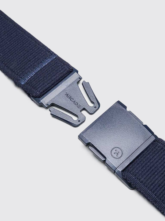 Atlas Belt Elastică Curea Bărbați Albastru marin