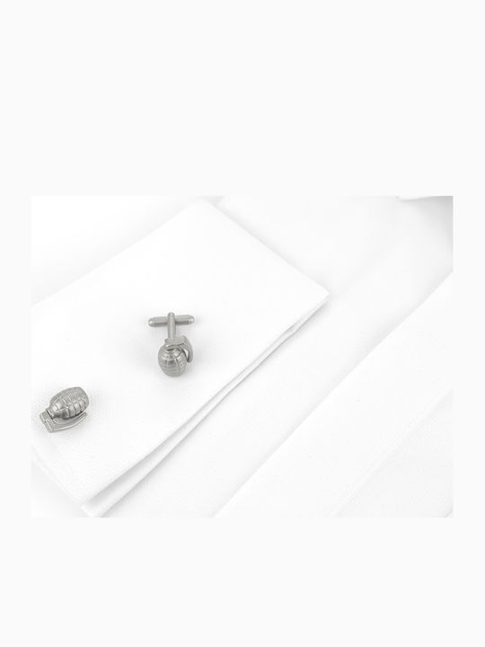 Eros Manschettenknöpfe in Silber Farbe