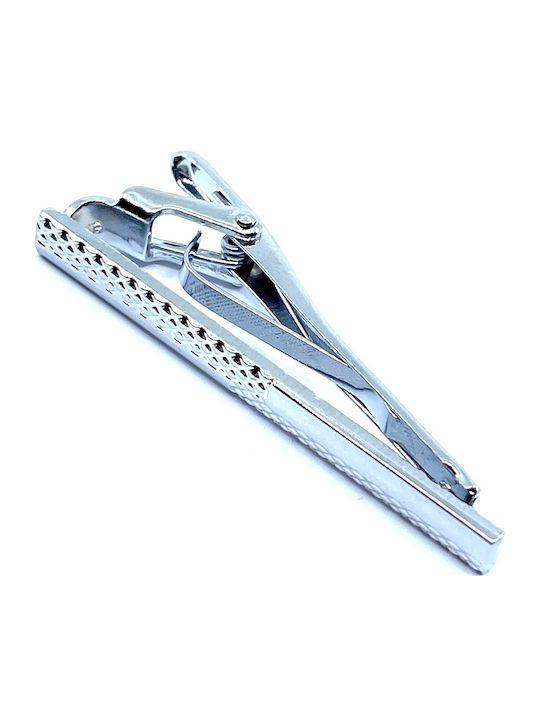 Legend Accessories Silver Tie Clip Silver 5cm