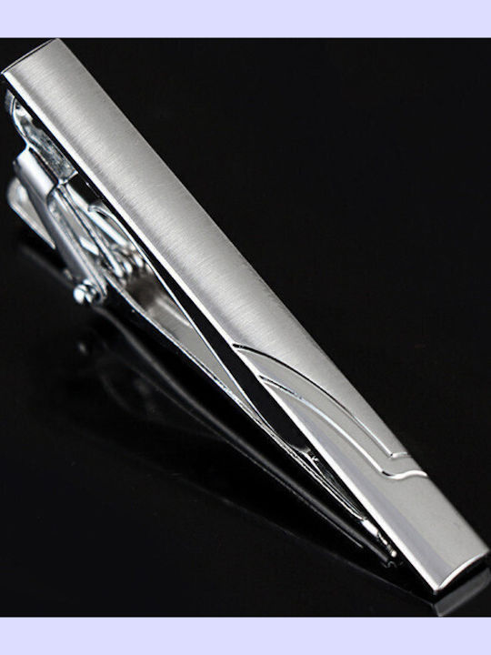 Legend Accessories Clip Γραβάτας από Ασήμι