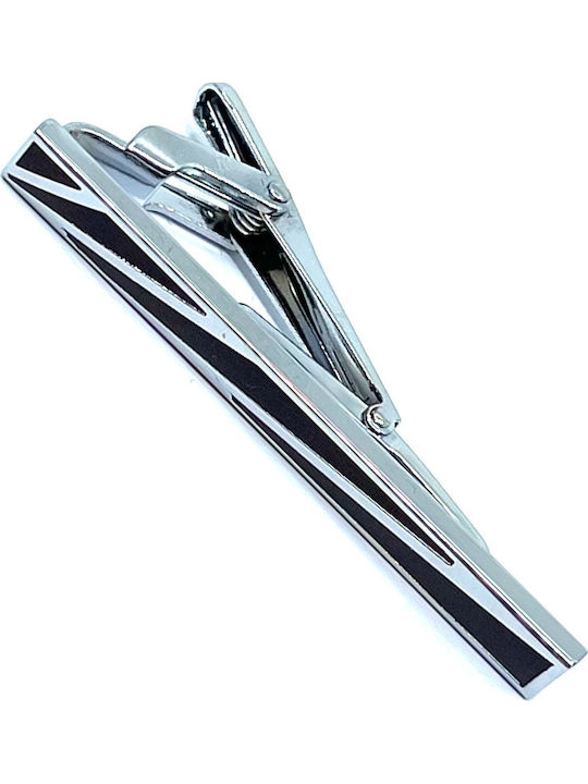 Legend Accessories Clip Γραβάτας από Ασήμι
