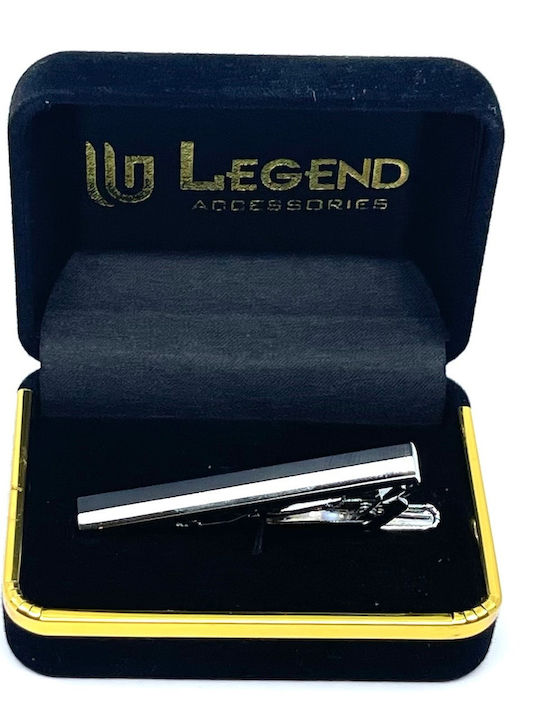 Legend Accessories Silver Tie Clip Silver 5cm Legend Accessories Silver Tie Clip Silver 5cm