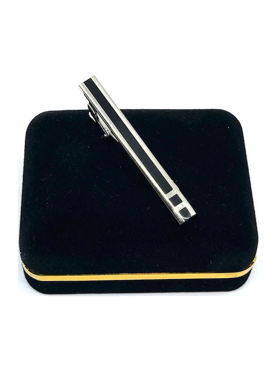 Legend Accessories Silver Tie Clip Silver 5cm