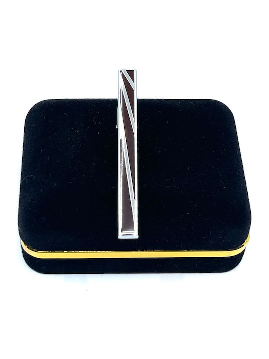 Legend Accessories Clip Γραβάτας από Ασήμι