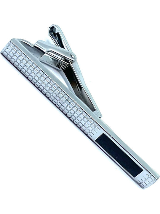 Legend Accessories Silver Tie Clip Silver 5cm