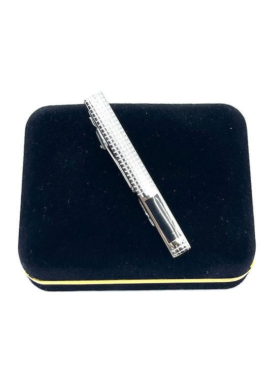 Legend Accessories Silver Tie Clip Silver 5cm