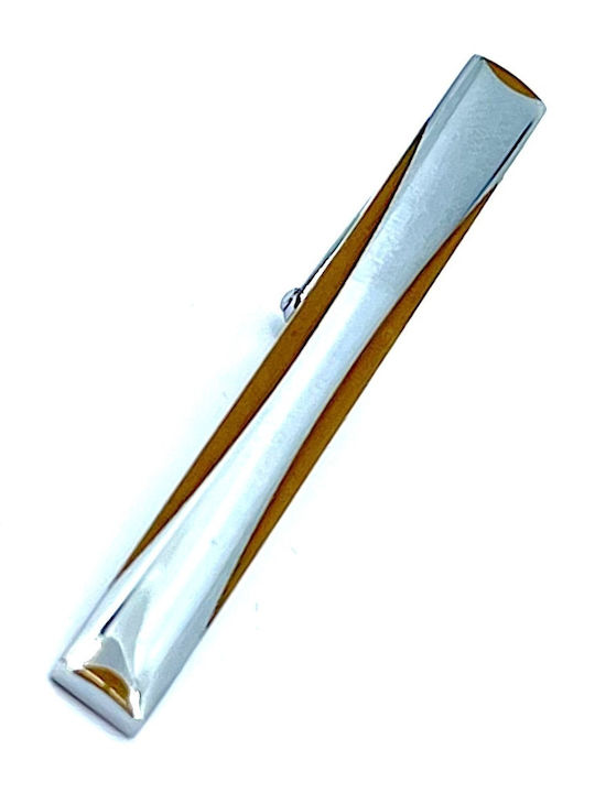 Legend Accessories Silver Tie Clip Silver 5cm
