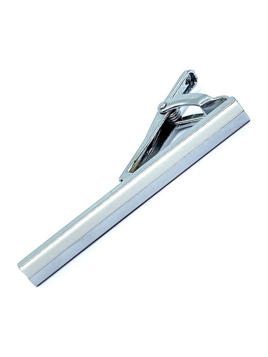 Legend Accessories Silver Tie Clip Silver 5cm
