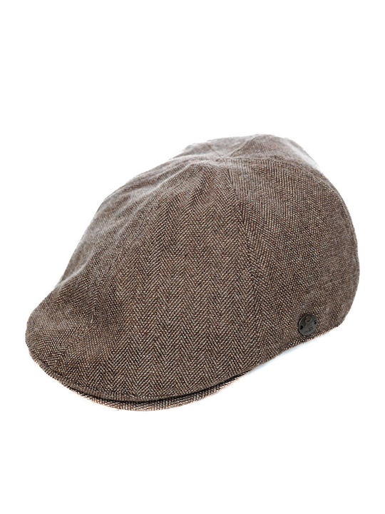 Karfil Men's Flat Cap Brown