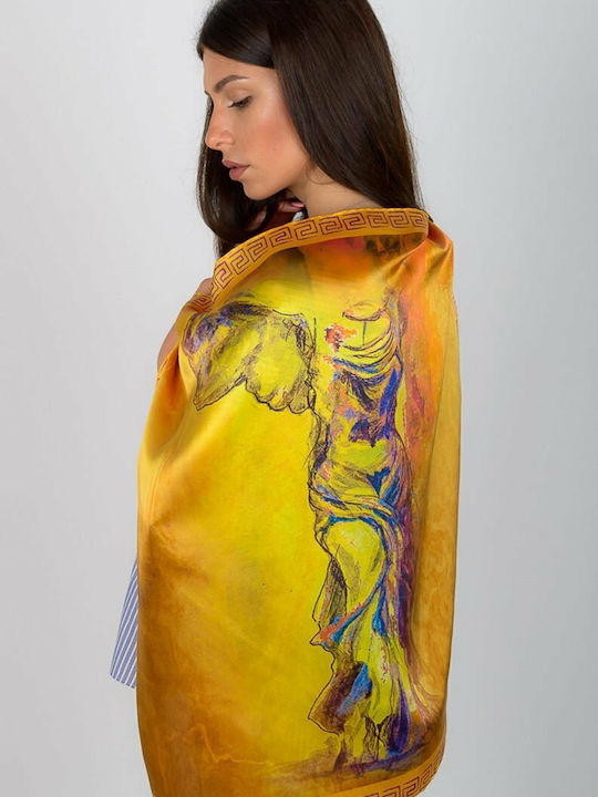 Kalfas Luxury Silk Soufli Women's Silk Scarf Kalfas Luxury Silk Soufli Women's Silk Scarf