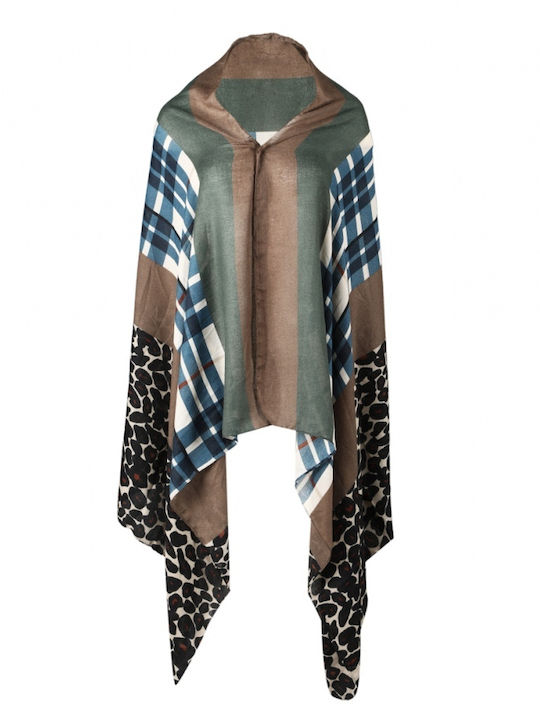 Achilleas Accessories Damen Schal Braun
