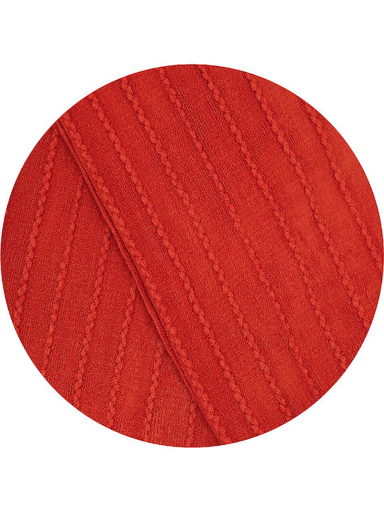 Women's Knitted Scarf Orange
