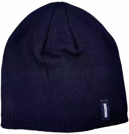 Beanie Ανδρικός Σκούφος Πλεκτός σε Μπλε χρώμα