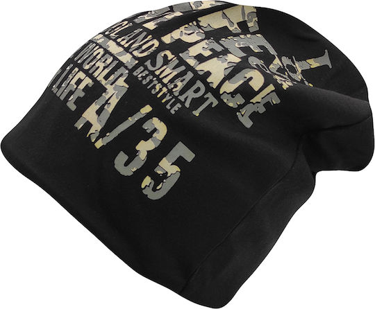 Beanie Unisex Căciulă Tricotat în culoarea Negru