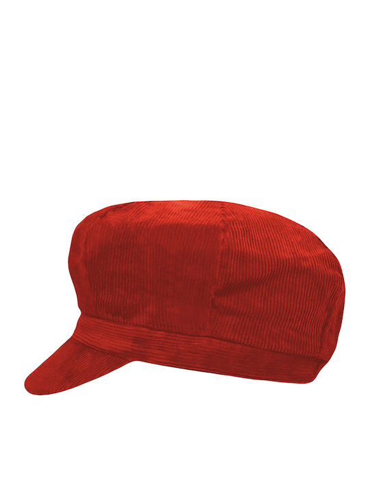 A&K Corduroy Women's Cap Orange