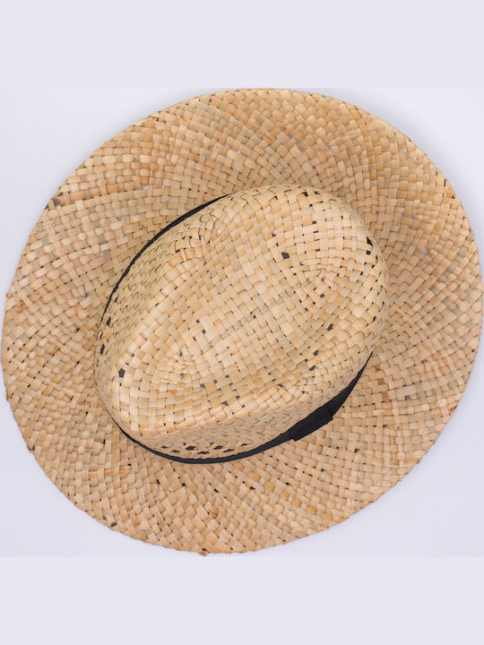 Wicker Women's Fedora Hat Beige