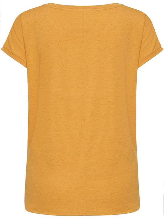 Women's Athletic T-shirt Yellow (151046/MINERAL YELLOW)