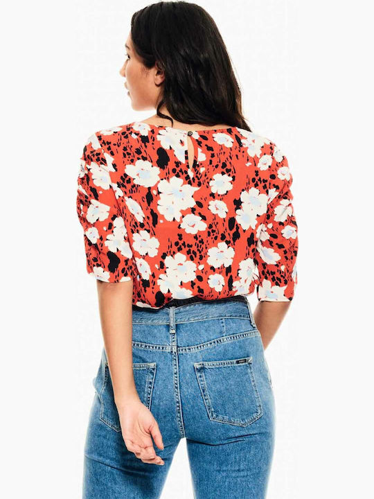 Garcia Jeans Μπλούζα Κόκκινη