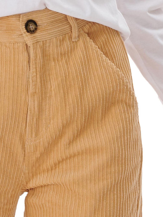 Dama Tesatura Pantaloni Bej
