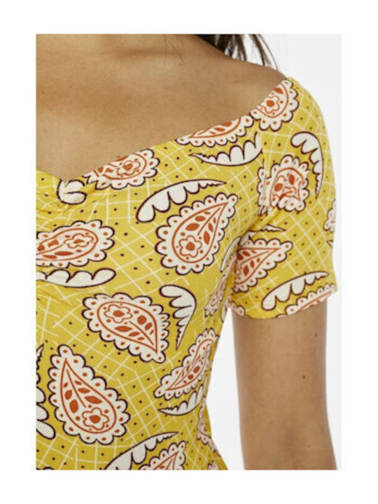 Summer Mini Dress Paisley