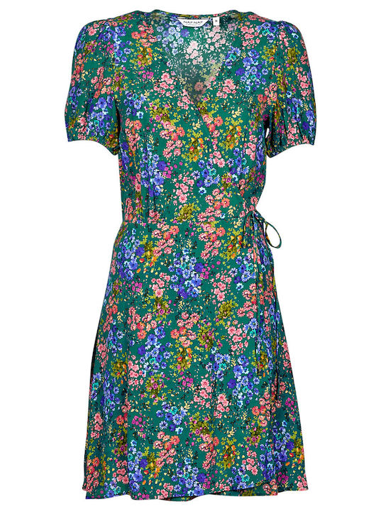 Sommer Mini Kleid Blumen