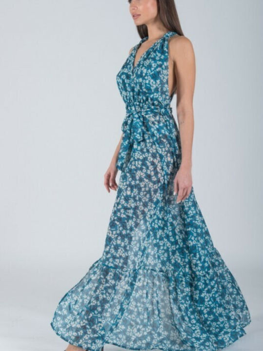 Summer Maxi Dress Blue