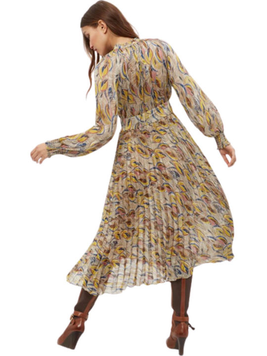 Rochie Midi Bej