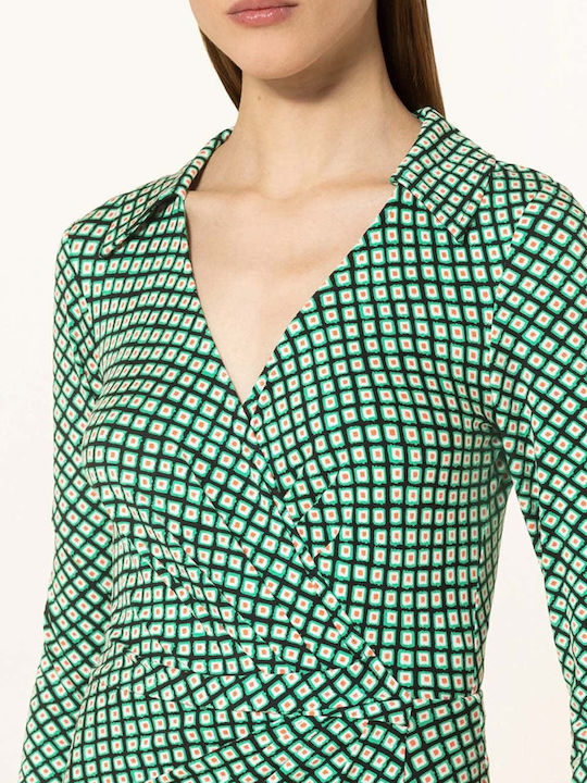 Rochie Midi Verde Indian