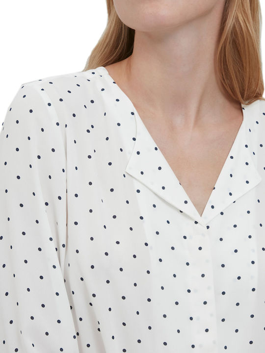 Langärmelig Damen Hemd '''''' Polka Dot