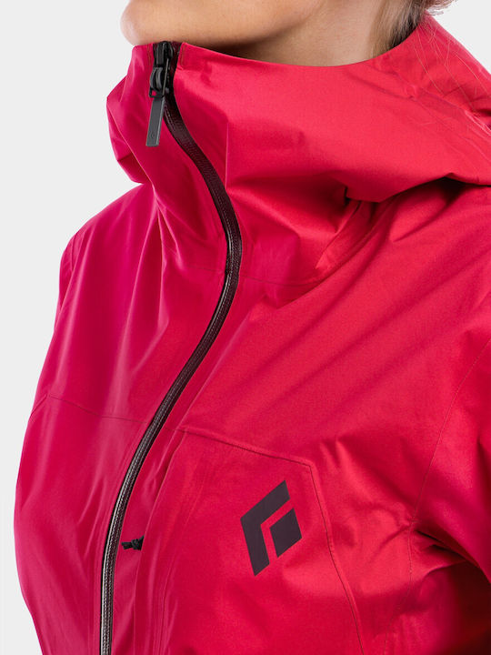 Fineline Hardshell Γυναικείο Μπουφάν Pomegranate