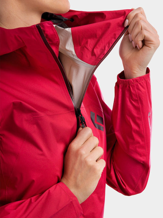 Fineline Hardshell Γυναικείο Μπουφάν Pomegranate