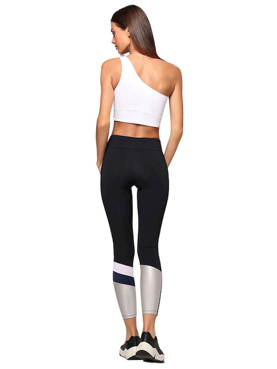 Обучение Женски Дълга легинси Push Up Black