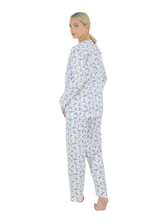 Goodnight Winter Women's Pyjama Set Blue