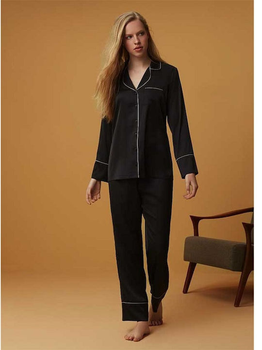 Penye Mood Winter Damen Schlafanzug & Pyjamas Set wie auf dem Bild