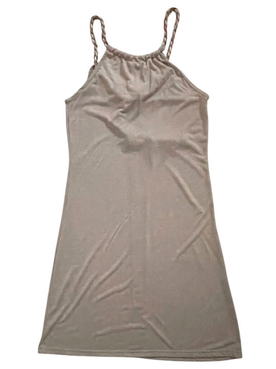 Jeannette Lingerie Women's Mini Dress Beachwear Beige