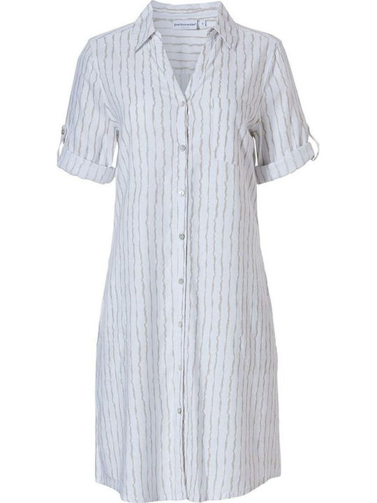Pastunette Γυναικείο Φόρεμα Παραλίας sandy stripes