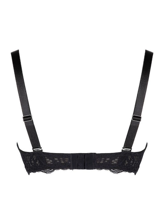 Balconette Black Сутиен с Банели
