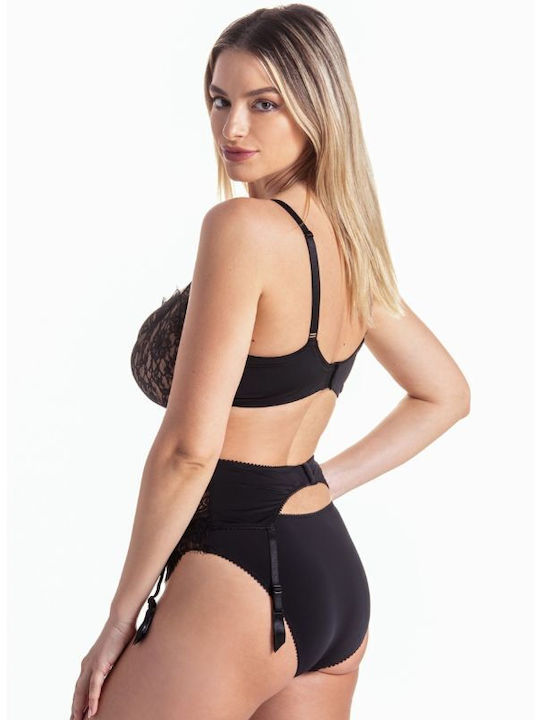 Black Minimizer Сутиен с Банели