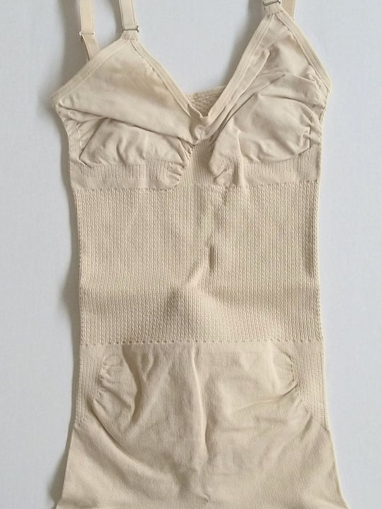 Diana Boxer Σύσφιξης και Ανόρθωσης Χωρίς Ραφές Μπεζ