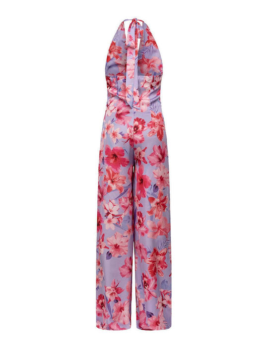 Tragico Damen Ärmellos Einteiler Anzug Pink
