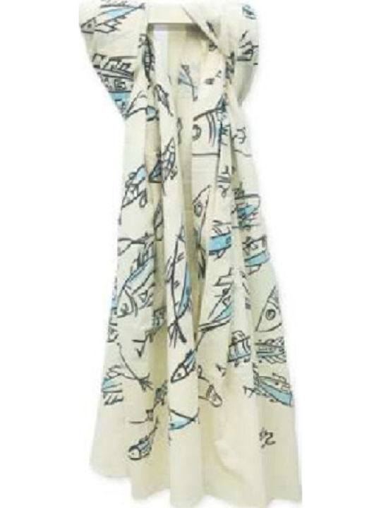 Confusion Pareo Scarf 100% Cotton 100x180cm Confusion Pareo Scarf 100% Cotton 100x180cm