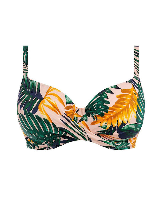 Underwire Triangle Bikini Top Jungle Falls