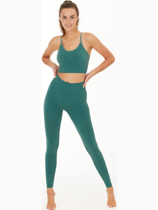Women's Sports Bra without Padding Mallard Green.