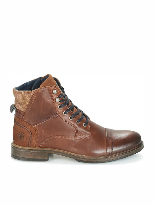 Hokes Leder Braun Stiefel