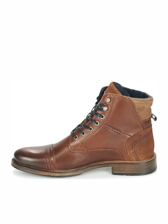 Hokes Leder Braun Stiefel