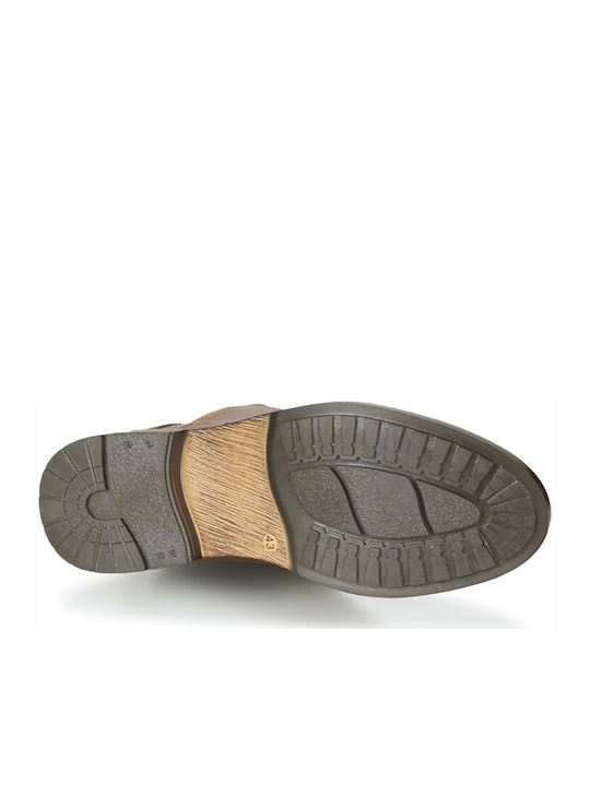 Hokes Leder Braun Stiefel