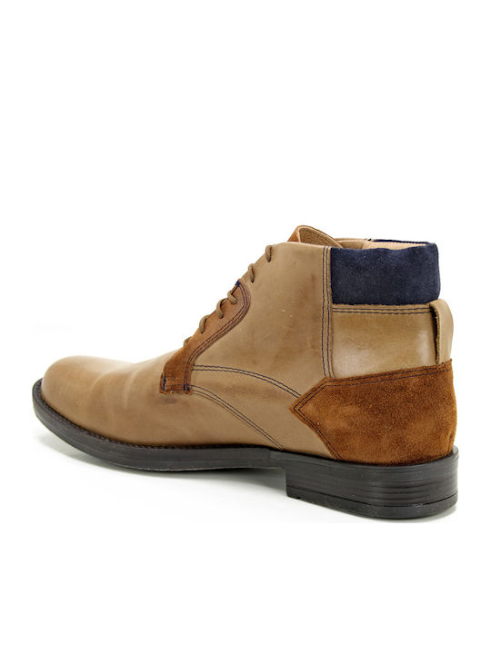 Leather Tabac Brown Men's Boots