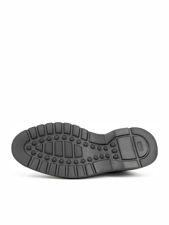 Leather Black Men's Boots